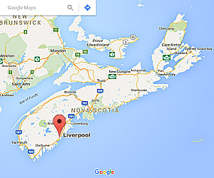 google map liverpool